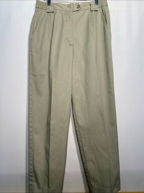 Tilley Endurables khaki Casual Chinos with Elastic Waist